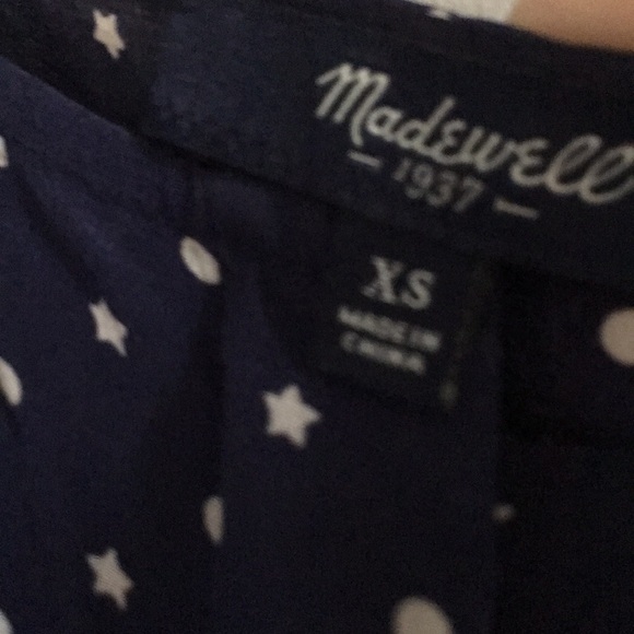 Madewell silk dots and stars top size XS - Picture 4 of 5